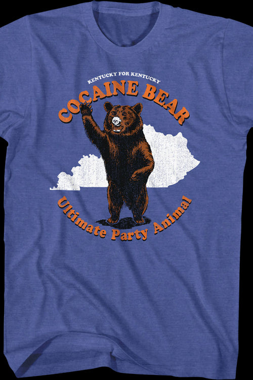 Ultimate Party Animal Cocaine Bear T-Shirtmain product image