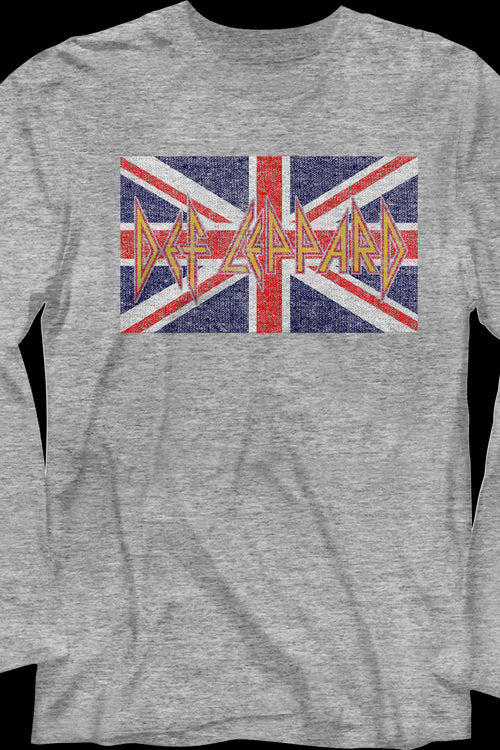 Union Jack Def Leppard Long Sleeve Shirtmain product image