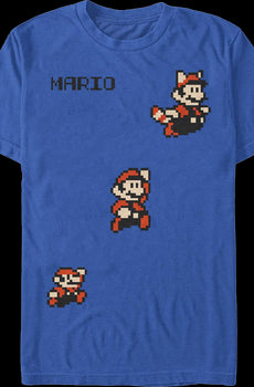 Run, Jump, Fly Super Mario Bros. T-Shirt