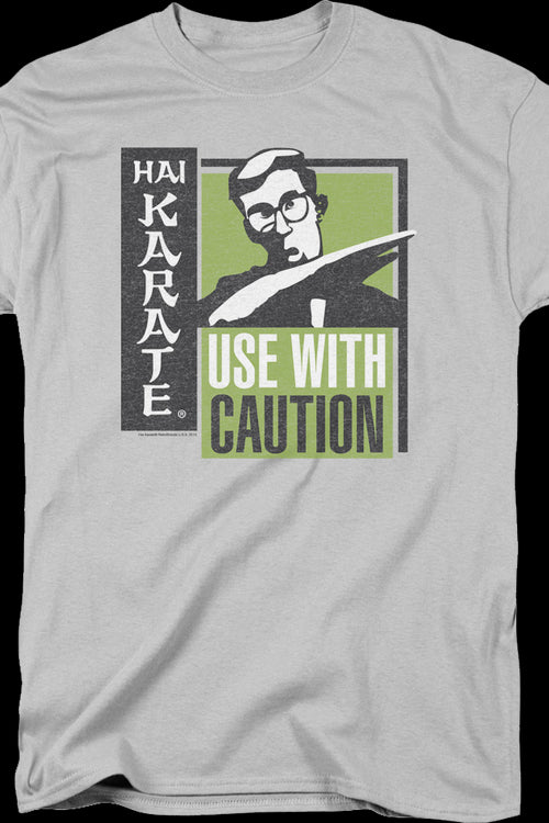Use With Caution Hai Karate T-Shirtmain product image