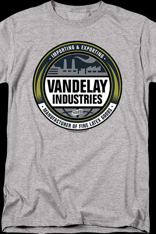 Vandelay Industries Logo Seinfeld T-Shirtmain product image