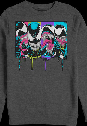 Venom Panels Marvel Comics Sweatshirt