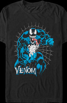 Venom Web Marvel Comics T-Shirt