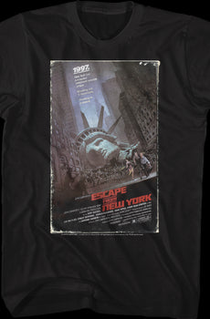 VHS Box Artwork Escape From New York T-Shirt