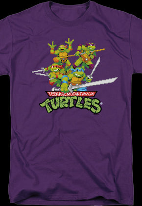 Video Game Heroes Teenage Mutant Ninja Turtles T-Shirt
