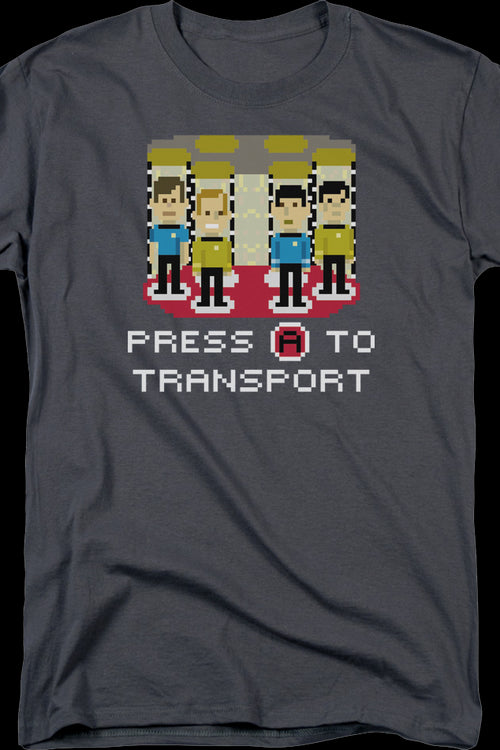 Video Game Transport Star Trek T-Shirtmain product image