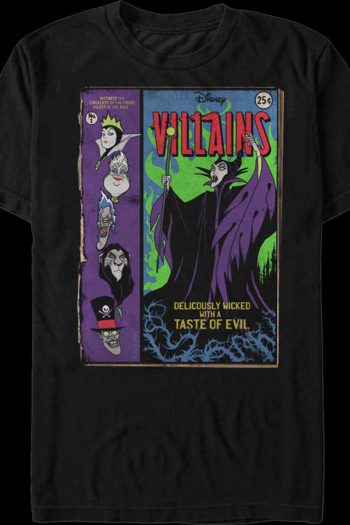 Villains Comic Book Disney T-Shirtmain product image