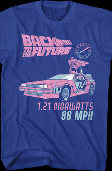 Vintage 1.21 Gigawatts Back To The Future T-Shirt