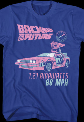 Vintage 1.21 Gigawatts Back To The Future T-Shirt