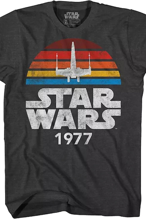 Vintage 1977 X-Wing Star Wars T-Shirtmain product image