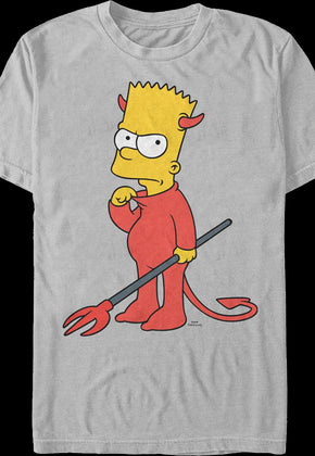 Vintage Bart's Devil Costume The Simpsons T-Shirt