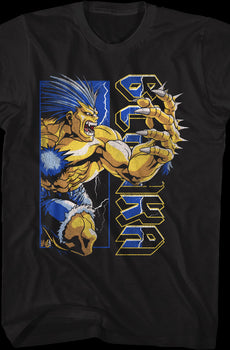 Vintage Blanka Street Fighter T-Shirt