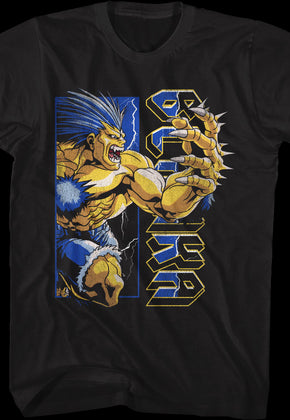 Vintage Blanka Street Fighter T-Shirt