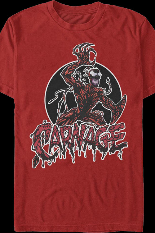 Vintage Carnage Marvel Comics T-Shirtmain product image