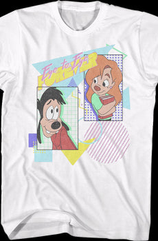 Vintage Eye To Eye A Goofy Movie Disney T-Shirt