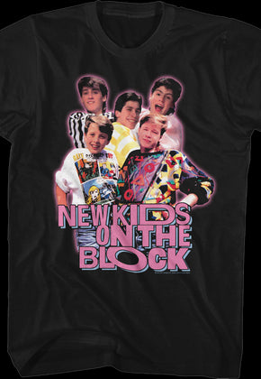 Vintage Group Photo New Kids On The Block T-Shirt