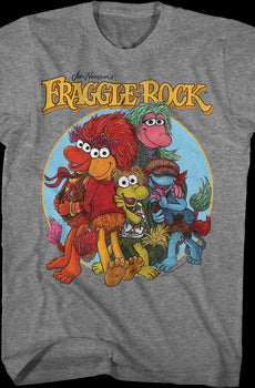 Vintage Group Picture Fraggle Rock T-Shirt