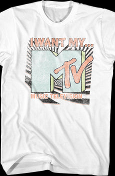 Vintage I Want My MTV Shirt
