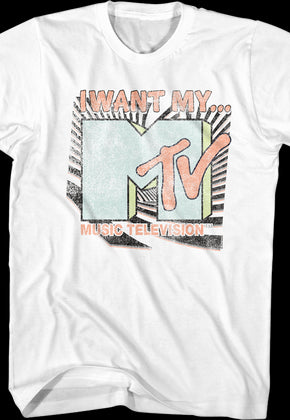 Vintage I Want My MTV Shirt