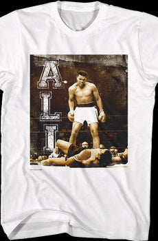 Vintage Knockout Pose Muhammad Ali T-Shirt