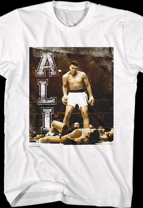 Vintage Knockout Pose Muhammad Ali T-Shirt