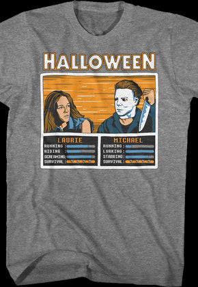 Vintage Laurie vs Michael Halloween T-Shirt