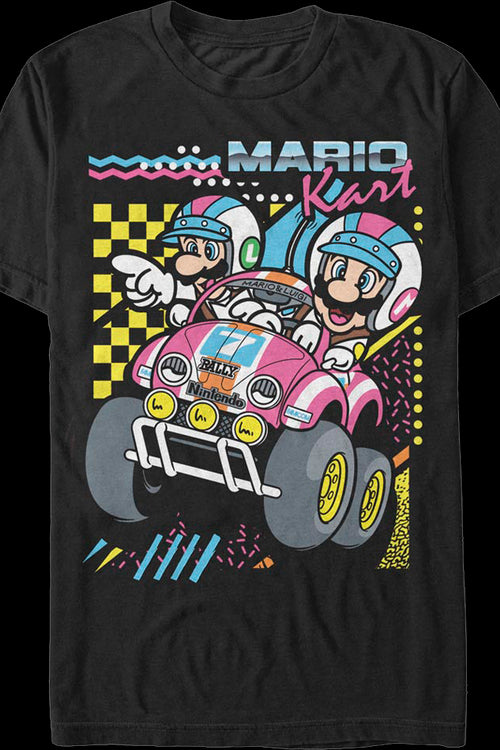 Vintage Mario Kart Nintendo T-Shirtmain product image