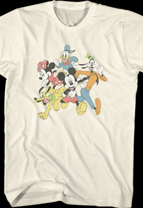 Vintage Mickey And Friends Disney T-Shirt