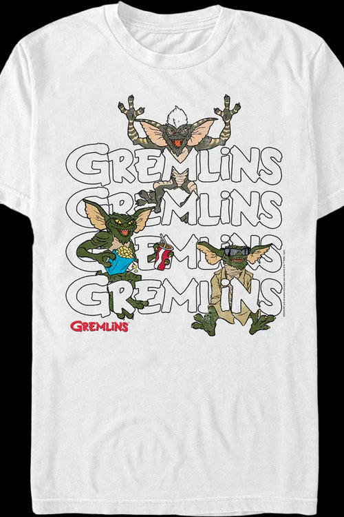 Vintage Movie Theater Gremlins T-Shirtmain product image