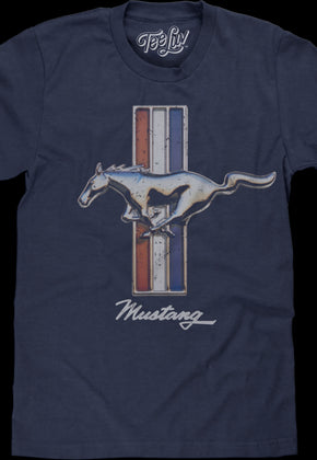 Vintage Mustang Logo Ford T-Shirt