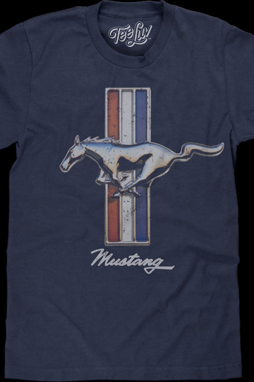 Vintage Mustang Logo Ford T-Shirtmain product image
