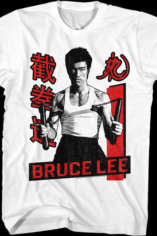 Vintage Nunchucks Bruce Lee T-Shirtmain product image