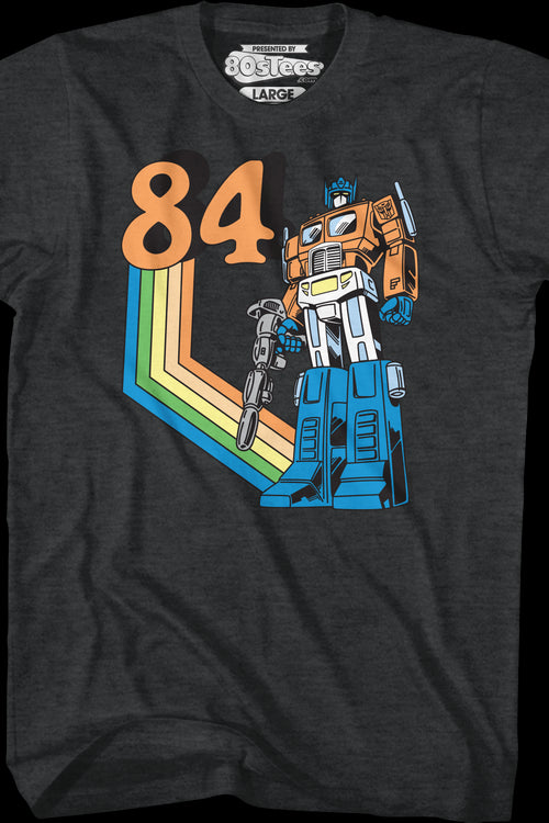 Vintage Optimus Prime 84 Transformers T-Shirtmain product image