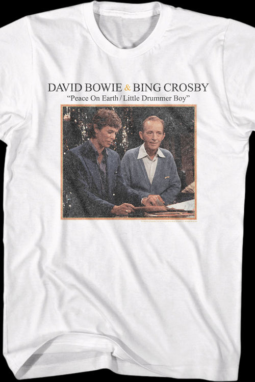 Peace On Earth/Little Drummer Boy David Bowie & Bing Crosby Shirtmain product image
