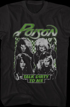 Vintage Photo Talk Dirty To Me Poison T-Shirt