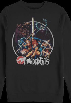 Vintage Poster ThunderCats Sweatshirt