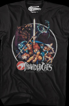 Vintage Poster ThunderCats T-Shirt