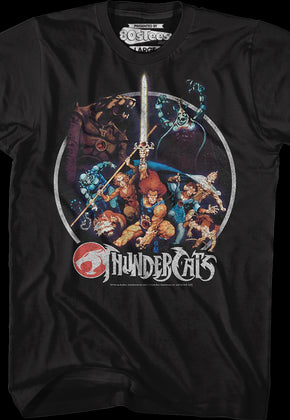 Vintage Poster ThunderCats T-Shirt