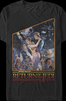Vintage Return of the Jedi Poster Star Wars T-Shirt