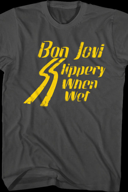 Vintage Slippery When Wet Bon Jovi T-Shirtmain product image
