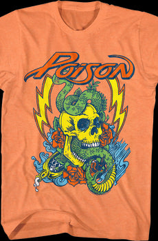 Vintage Snake & Skull Poison T-Shirt