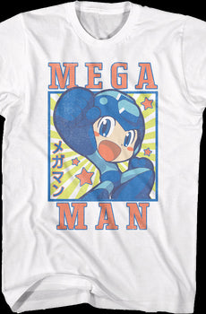 Vintage Stars Mega Man T-Shirt