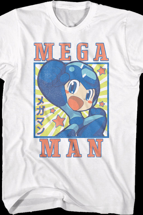 Vintage Stars Mega Man T-Shirtmain product image