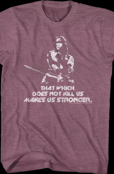 Vintage That Which Does Not Kill Us Conan The Barbarian T-Shirt