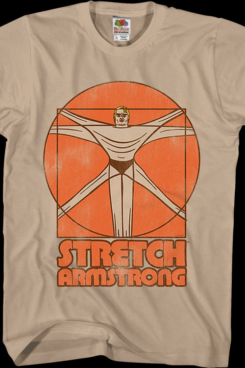 Vitruvian Man Stretch Armstrong T-Shirtmain product image