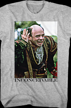 Vizzini Inconceivable Princess Bride T-Shirt
