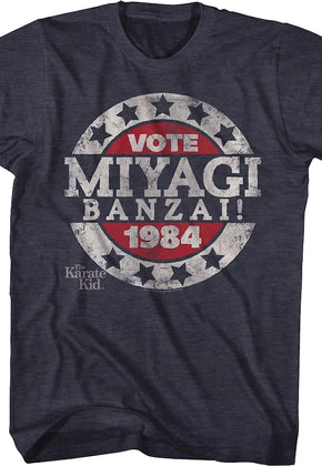 Vote Miyagi Karate Kid T-Shirt