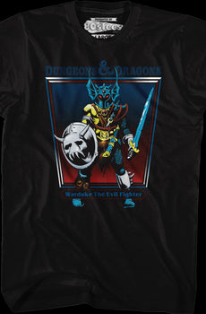 Warduke The Evil Fighter Dungeons & Dragons T-Shirt