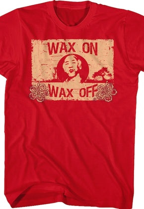 Wax On Wax Off Karate Kid Shirt