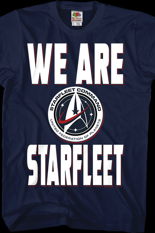 We Are Starfleet Star Trek T-Shirtmain product image